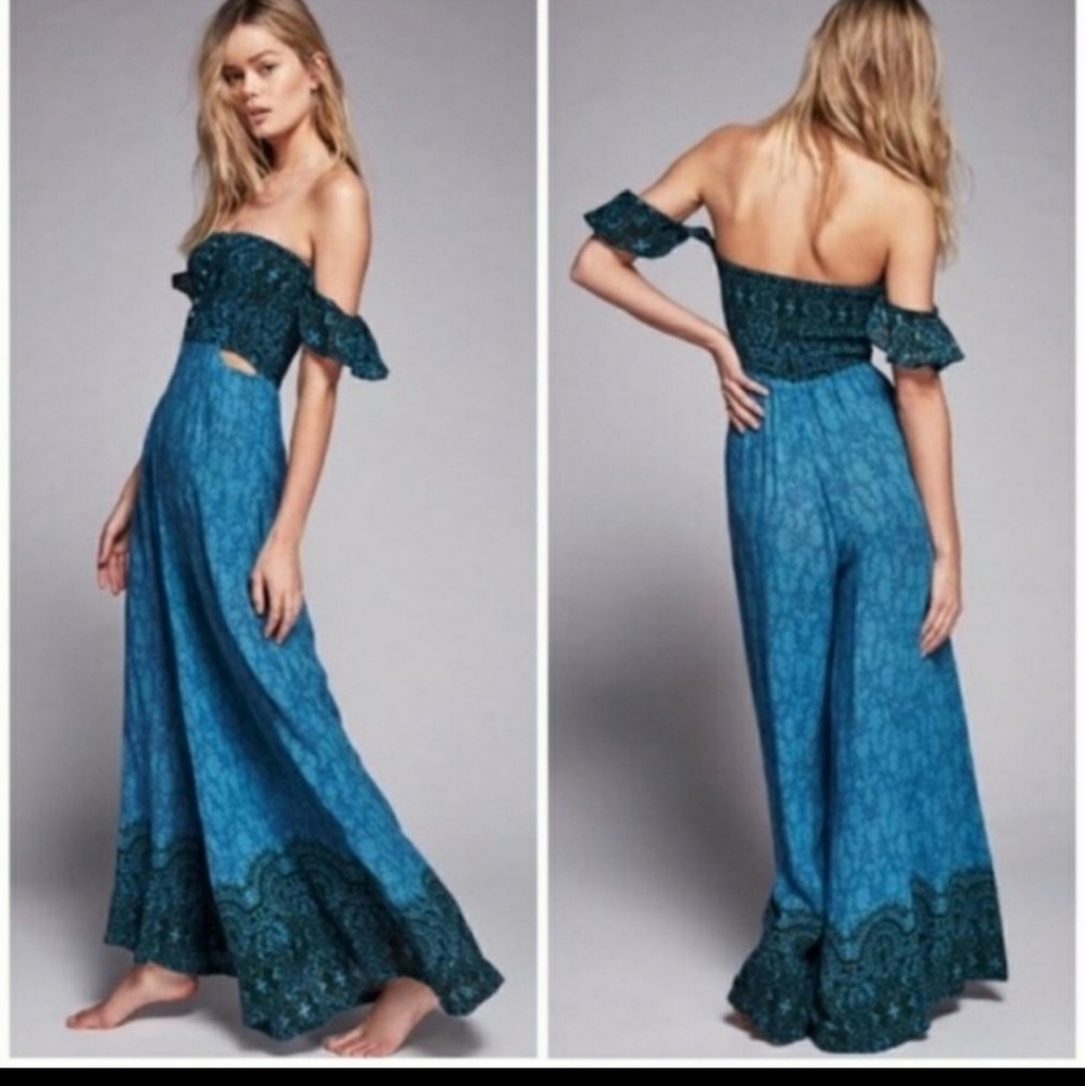 Free People Midsummer Night Romper